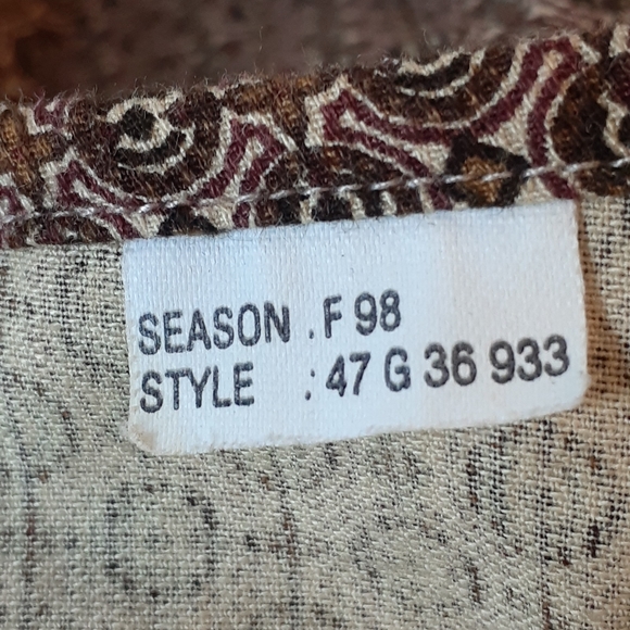 Vintage Savane Deep Process 2000 Dye Button Down Long Sleeve Shirt Men's Xlarge - Picture 5 of 12